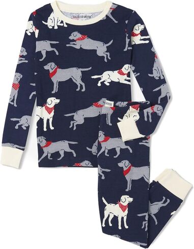 Kids' Long Sleeve Printed Pajama Set in Kuwait