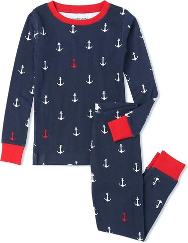Kids' Long Sleeve Printed Pajama Set in Kuwait