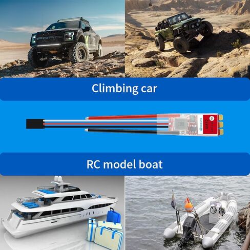 وحدة تحكم في السرعة AM32 بدون فرش 2-6S 70A ESC لملحقات طائرات RC بدون طيار (NO BEC). in Kuwait