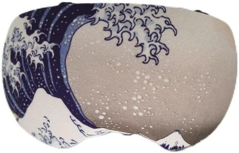 تصميم موجات نمط لينة حقيبة نظارات التزلج الغطاء الواقي حملق جورب in Kuwait