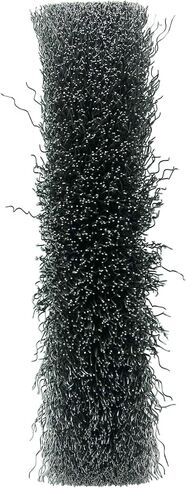 Weiler 03200 10" Wide Face Crimped Wire Wheel, .014" Steel Fill, 2" Arbor Hole, Made in the USA in Saudi Arabia