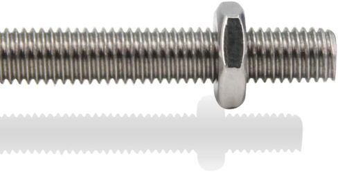 5 قطعة M10 x 250 مللي متر 304 الفولاذ المقاوم للصدأ قضيب ملولب بالكامل خيوط اليد اليمنى 1.5 مللي متر الملعب مع 10 قطعة صواميل سداسية in Saudi Arabia