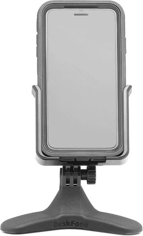 WeatherTech DeskFone XL - Universal desktop cell phone holder (Black Billet Knobs) in Saudi Arabia