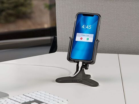 WeatherTech DeskFone XL - Universal desktop cell phone holder (Black Billet Knobs) in Saudi Arabia