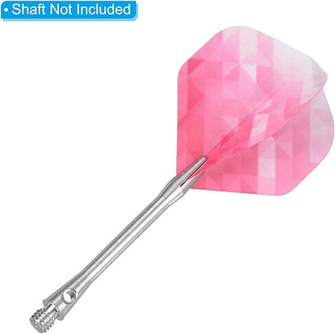 PATIKIL Dart Flights, Standard Darts Accessories Replacement Parts for Soft Tip Steel Tip, Geometric Style in Saudi Arabia