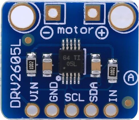 DRV2605L وحدة محرك المحرك اللمسي وحدة تحكم المحرك لوحة تحكم سائق المحرك مع دبوس عام للتحكم في المحركات اللمسية in Kuwait