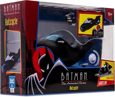 DC Direct Batman سلسلة الرسوم المتحركة بمقياس 6 بوصة مجسم مركبة Wave 1 - دراجة in Saudi Arabia