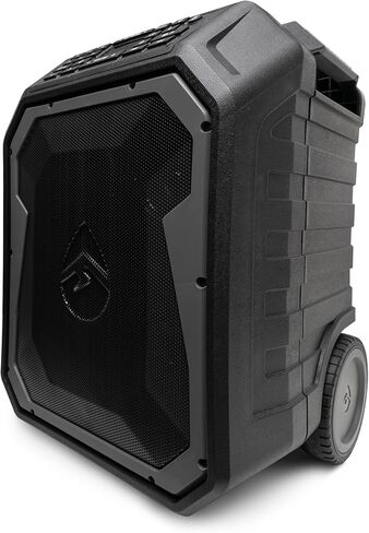 ECOXGEAR EcoBoulder PRO مكبر صوت ذكي متين مقاوم للماء ومحمول يعمل بالبلوتوث ولاسلكي 120 وات مع أضواء الحفلات in Kuwait
