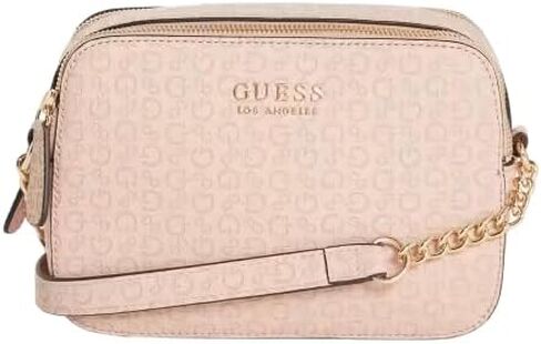 GUESS Factory Kolt Logo Double Zip Mini Crossbody in Saudi Arabia