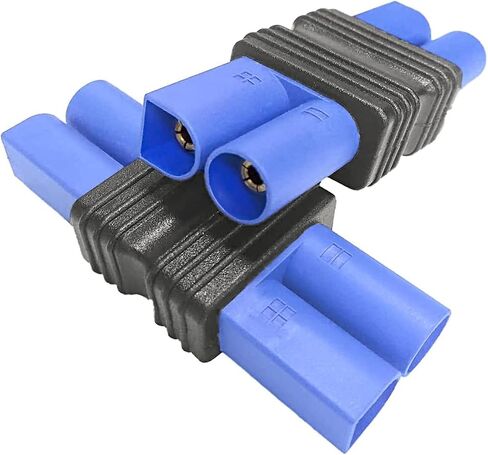 EC3 Male Plug Connector to EC5 Female Plug Connector Adapter for RC Lipo Battery EC3 to EC5 Adapter(2Pack) in Saudi Arabia