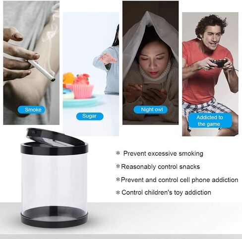 Timer Lock Container,Multi-Function Phone Time Lock Box, to Prevent Dependence on Smartphone ,Ideal for Quitting Smoking, Wine, Candy, Excessive Playing of Smartphones and Games in Saudi Arabia