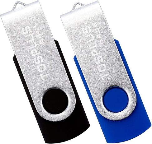 5 عبوات من محركات الأقراص المحمولة USB 2.0 بسعة 32 جيجابايت، محركات أقراص الإبهام، محرك الأقراص المضغوطة (أسود/أخضر/أزرق/أحمر/أصفر) in Kuwait