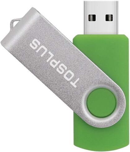 2Pack 32GB USB 2.0 Flash Drive Thumb Drives Memory Stick Jump Drive Zip Drive (Black/Blue) in Kuwait