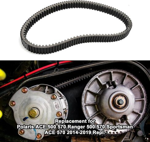 3211169 Clutch Drive Belt Replacement for Polaris ACE 500 570 Ranger 500 570 Sportsman ACE 570 2014-2019 in Saudi Arabia