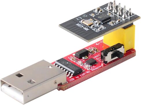 USB إلى ESP-01S وحدة محول لاسلكي CH340G مبرمج + XH-C2X WiFi BT وحدة 4 ميجابايت فلاش ESP8684H4 رقاقة ESP 01S ESP-01S WiFi وحدة نسخة محدثة in Saudi Arabia