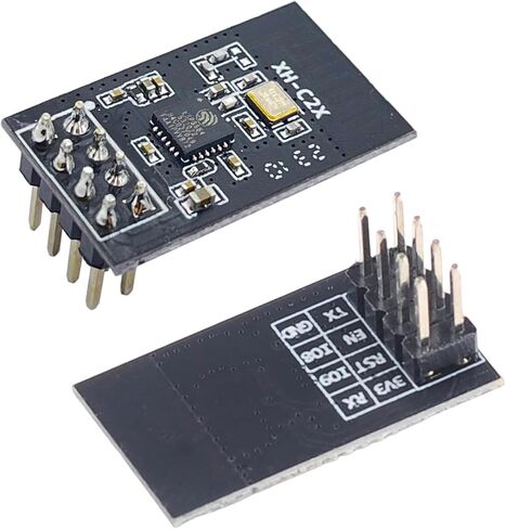 USB إلى ESP-01S وحدة محول لاسلكي CH340G مبرمج + XH-C2X WiFi BT وحدة 4 ميجابايت فلاش ESP8684H4 رقاقة ESP 01S ESP-01S WiFi وحدة نسخة محدثة in Saudi Arabia