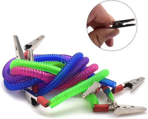 مشبك منديل الأسنان مرن مرن مريلة بلاستيكية للأسنان حامل مناديل (4 عدد) in Kuwait