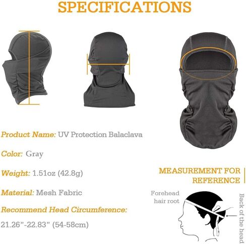 AstroAI Sun and UV Protection Balaclava and Windproof Ski Mask Bundle in Saudi Arabia