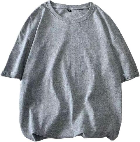 Men's Cotton Crew Neck Classic Casual Solid T-Shirts 2Pack in Saudi Arabia