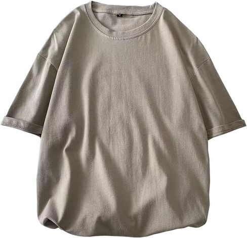Men's Cotton Crew Neck Classic Casual Solid T-Shirts 2Pack in Saudi Arabia