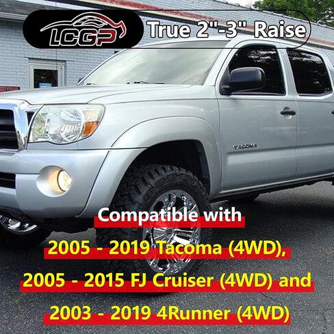 مجموعة إسقاط LCGP Diff Drop Kit 2005-2020 Tacoma(4WD)، 2003-2020 4Runner(4WD) و2005-2015 FJ Cruiser (4WD) 4x4 CNC تشكيله T6 إسقاط تفاضلي من الألومنيوم للطائرات in Kuwait