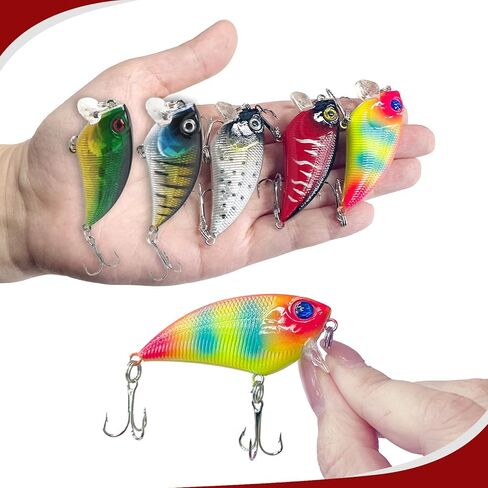 مجموعة طُعم الصيد من طُعم الصيد الغرق الصلب مع صندوق معالجة للمياه العذبة والمياه المالحة وسمك السلمون المرقط وسمك العين الحمراء in Kuwait