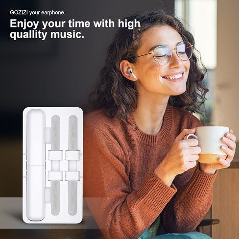 مجموعة تنظيف لقلم تنظيف Airpods لـ Airpod Pro أداة تنظيف لسماعات الأذن بلوتوث 4 في 1 Pod Pick Pik مع 5 مجموعة بديلة لتنظيف الرغوة in Kuwait