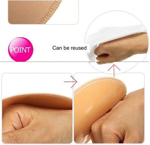 BIMEI 4PS Self-adhesive Reusable Padded Hip Sponge Hip Pad600 in Saudi Arabia