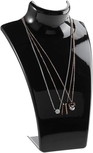 Mannequin Jewelry Display, Pendant Necklace Holder Mannequin Head Jewelry Display Stand, Bust Earrings Plastic Mannequin Stand in Saudi Arabia