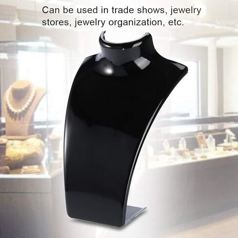 Mannequin Jewelry Display, Pendant Necklace Holder Mannequin Head Jewelry Display Stand, Bust Earrings Plastic Mannequin Stand in Saudi Arabia