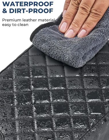 ISSYAUTO Center Console Cover Compatible with 2018-2023 Subaru Crosstrek/2017-2023 Impreza, Leather Armrest lid Cover Arm Rest Covering for Car, Well-Make Durable Middle Console Cover in Saudi Arabia