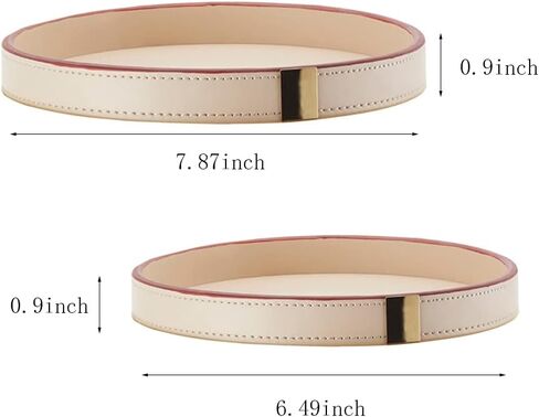 Leather Tray Desktop Storage Catchall Organizer Decorative Tray for Entryway Table to Hold Jewelry in Saudi Arabia