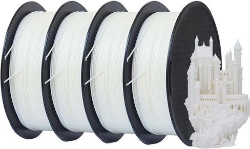 3D Printer Filament Bundle 2KG, Black PLA+ Filament 1.75mm 1kg(2.2lbs) Spool, 2 Spools Pack, High Toughness Vacuum Packaging 3D Printing Filament (PLA Plus Black*2) in Saudi Arabia