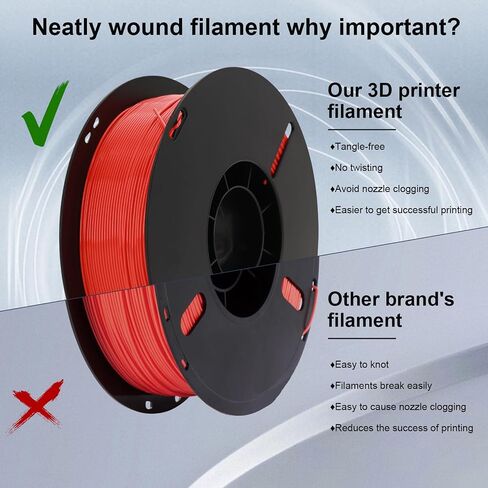 3D Printer Filament Bundle 2KG, Black PLA+ Filament 1.75mm 1kg(2.2lbs) Spool, 2 Spools Pack, High Toughness Vacuum Packaging 3D Printing Filament (PLA Plus Black*2) in Saudi Arabia