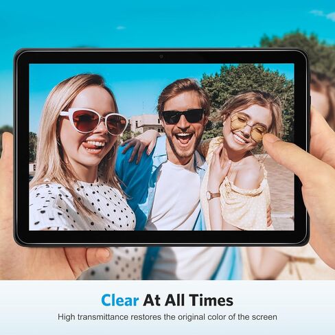 واقي شاشة OMOTON لجهاز Amazon Fire HD 10/ Fire HD 10 Plus/Fire HD 10 Kids/Fire HD 10 Kids Pro اللوحي الجديد كليًا (إصدار 2023 و2021 مقاس 10.1 بوصة)، عبوتين/زجاج مقسى/صلابة 9H in Saudi Arabia