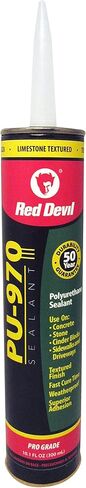 Red Devil 0972 Masonry & Concrete Polyurethane Sealant, 10.1 Oz, Gray-Limestone in Kuwait
