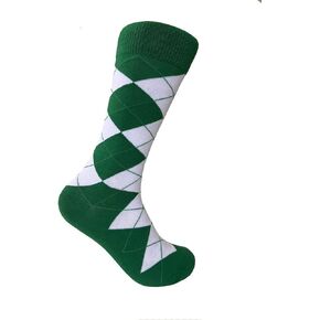 Men's Groomsmen Wedding|Party Events|Gala Collection Argyle Dress socks…