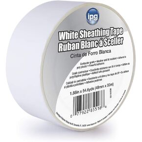 IPG 5561USR Sheathing Tape, 1.88" x 54.6 yd, Red