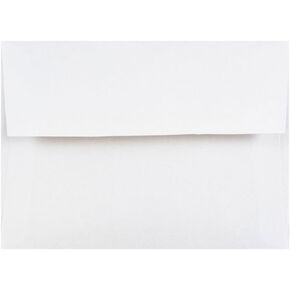 JAM PAPER A2 Invitation Envelopes - 4 3/8 x 5 3/4 - White - Bulk 250/Box
