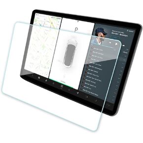 واقي شاشة، شاشة لمس مركزية مقاس 15 بوصة، واقي شاشة من الزجاج المقسى لطراز Tesla 3 Model Y، ملحقات مضادة للخدش وبصمات الأصابع وحماية الملاحة ضد الانفجار (غير لامع) in Kuwait