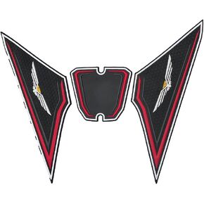 Gas Fuel Tank Lower Center Side Pad Traction Side Fuel Knee Grip Decal Compatible with Honda Goldwing 1800 GL1800 2019-2021 HPNM Audio/Comfort/Navi/XM/ABS