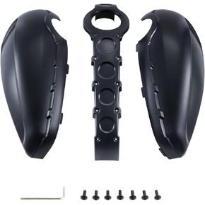 Tank Oil Fuel Gas Cover Fairing Matte Black Fit For 2017-2022 Honda Rebel Cmx 300 500