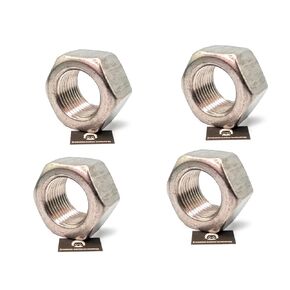 Stainless Steel SS304 1"-12 UNF HEX NUT Unified National Fine Series (Pack of 2PCS)