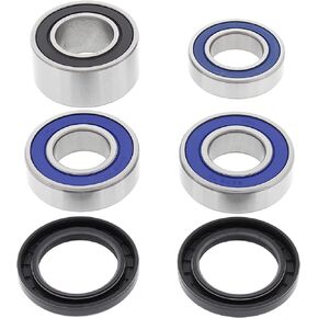 All Balls Racing Wheel Bearing Kit Compatible with/Replacement for Rear Honda Cbr929Rr 00-01, Cbr954Rr 02-03, 25-1657