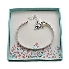 Bachelor of Science in Nursing Women's Bracelet | She Believed She Could So She Did | Handcrafted Stainless Steel Silver Toned Metal Charm | Perfect Gift for BSN