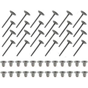 24PCS Engine Intake Exhaust Valve Replacement for Buick Allure Enclave Lacrosse 3.6L Dohc, Replace 12575351, 12575354