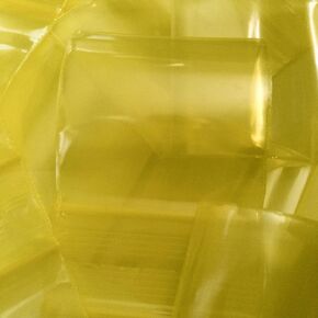 Small Plastic Recloseable Bags 100 2020 Color Apple Mini Ziplock Baggie Colored Mix 2" X 2" (Bright Yellow)