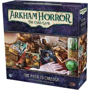 Fantasy Flight Games Arkham Horror The Card Game The Path to Carcosa Expansion | Horror Game | Mystery Game | Cooperative Card Game | Ages 14+ | 1-2 Players | Avg. Playtime 1-2 Hours | Made