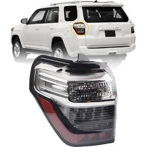 Dasbecan Left Tail Light Assembly Compatible with 2014-2024 Toyota 4Runner Replace# 8156135392 Rear Driver Side