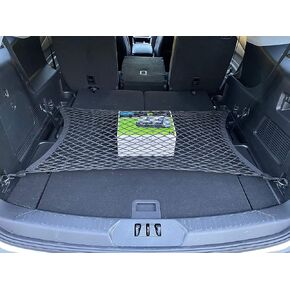 Floor Style Trunk Cargo Net for Ford Explorer Base ST XLT Limited 2020-2023 - Car Accessories - Premium Trunk Organizers and Storage - Cargo Net for SUV - Vehicle Carrier Organizer for Ford Explorer